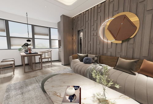 輕奢 生活 156平米輕奢風 珠海中冶逸景公館三房兩廳家裝設計案例