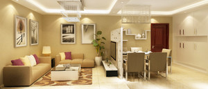 124平米普通戶型歐式風格家裝裝修圖片設計-珠海齊裝網裝修效果圖