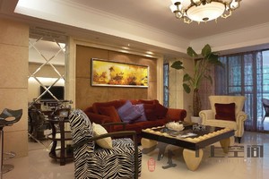 220平米復式戶型歐式風格家裝裝修圖片設計-珠海齊裝網裝修效果圖