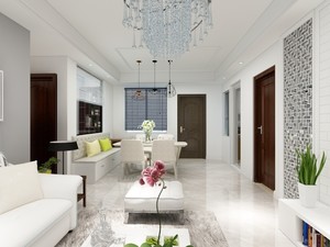 48平米普通戶型現代簡約家裝裝修圖片設計-珠海齊裝網裝修效果圖