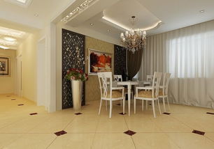 歐美風(fēng)情三居室138平米3.8萬(wàn)金地仰山裝修案例