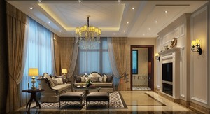 175平米復式戶型地中海風格家裝裝修設計鑒賞——珠海齊裝網(wǎng)裝修效果圖