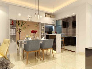 114平米現(xiàn)代簡約家裝裝修設計效果圖 - 珠海家裝靈感